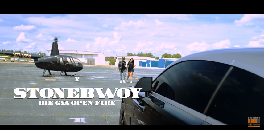 Criss Waddle Feat Stonebwoy - Bie Gya (OPEN FIRE) Official Video