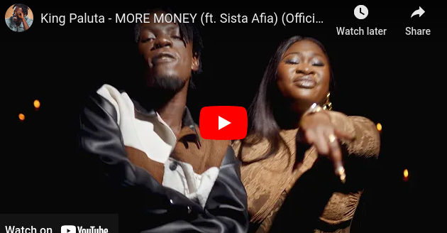 King Paluta - MORE MONEY (ft Sista Afia) (Official Music Video)