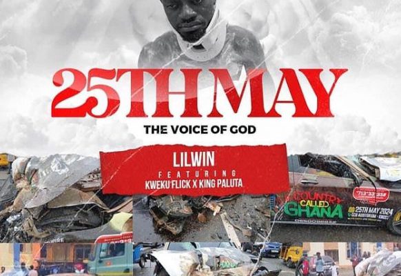 Lilwin Ft Kweku Flick x King Paluta - Adom Nyame Aye Awie (25th May - The Voice Of The God)