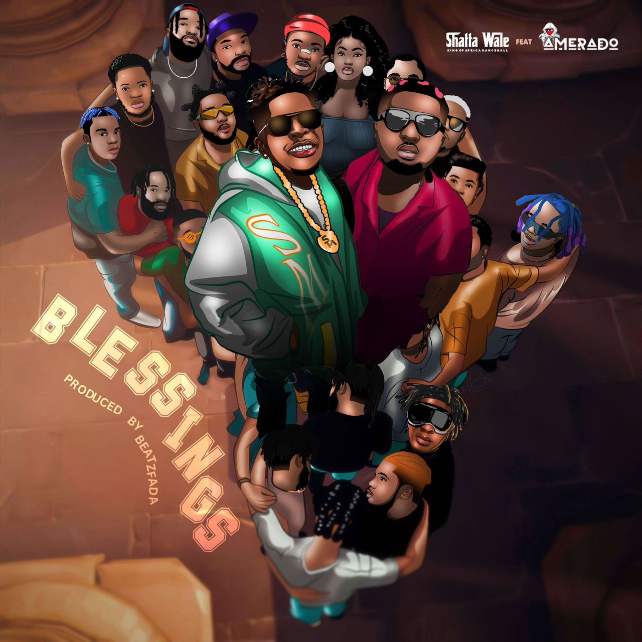 Shatta Wale Ft Amerado - Blessing